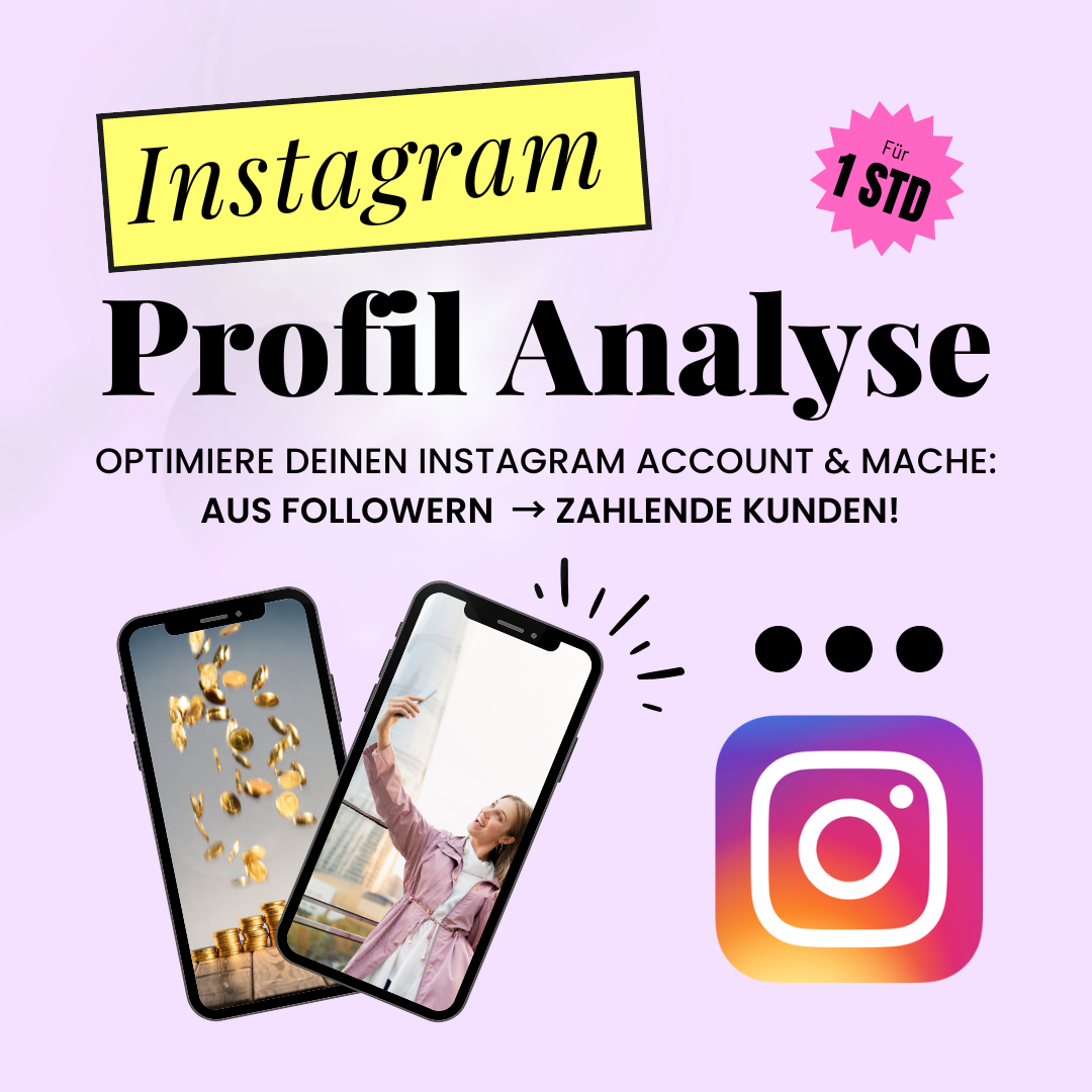 Instagram Profil Analyse